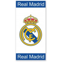 Real Madrid Badetuch Strandtuch blau-weiß